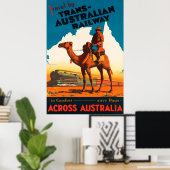 Australië Reis Poster (Thuiskantoor)