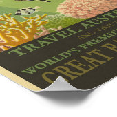 Australië Reis Poster (Hoek)