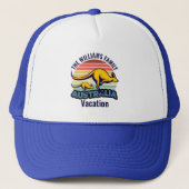 Australië reis Schattige Kangaroo Sunset Custom Trucker Pet (Voorkant)