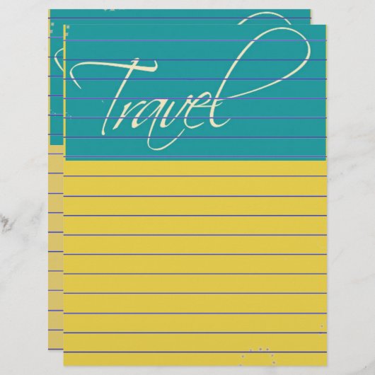 Australië:Reisartikelen (Voorkant / Achterkant)