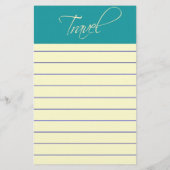 Australië:Reisartikelen Briefpapier (Achterkant)