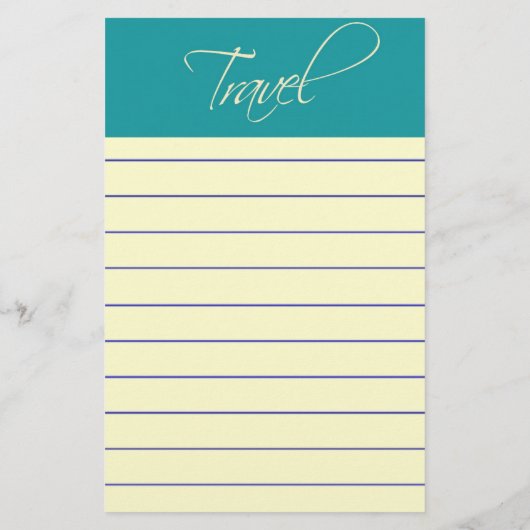 Australië:Reisartikelen Briefpapier (Achterkant)