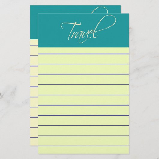 Australië:Reisartikelen Briefpapier (Voorkant / Achterkant)