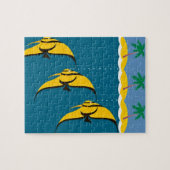  Australië - reisillustratie Legpuzzel (Horizontaal)