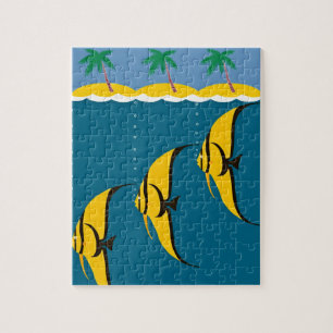  Australië - reisillustratie Legpuzzel