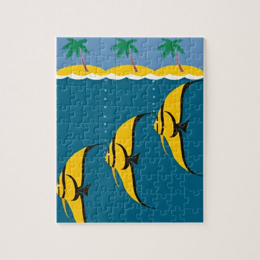  Australië - reisillustratie Legpuzzel (Verticaal)