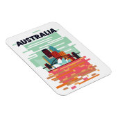 Australië Reisposter Magneet (Rechterzijde)