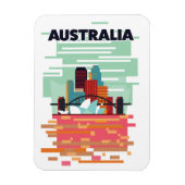 Australië Reisposter Magneet (Verticaal)