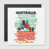 Australië Reisposter Magnetische Uitnodiging (Voorkant / Achterkant)