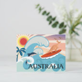 Australië reizen briefkaart (Staand voorkant)