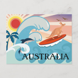 Australië reizen briefkaart