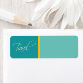 Australië: Retouradreslabel voor reizen Etiket (Insitu)