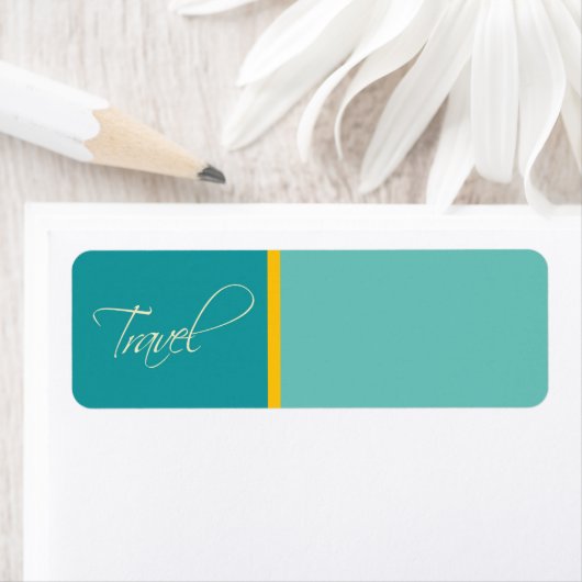 Australië: Retouradreslabel voor reizen Etiket (Insitu)