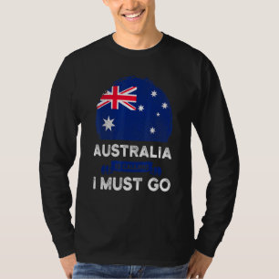 Australië roept me op Australische vlag te gaan vo T-shirt