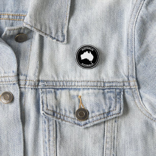 Australië Ronde Button 3,2 Cm