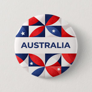 Australië Ronde Button 5,7 Cm