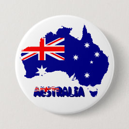 Australië Ronde Button 7,6 Cm