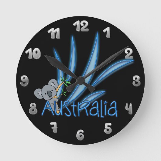 Australië Ronde Klok (Voorkant)