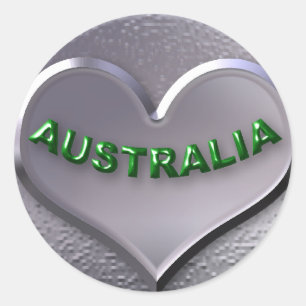 AUSTRALIË RONDE STICKER