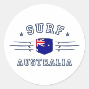 Australië Ronde Sticker