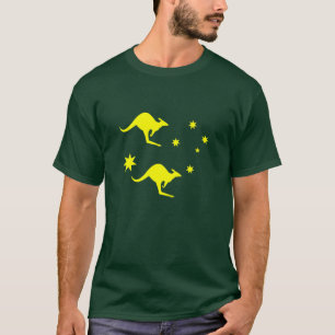 Australië Roo & Cross T-shirt
