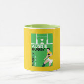 Australië Rugby Player Mok (Midden)