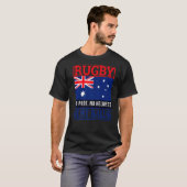 Australië Rugby T-shirt (Voorkant volledig)