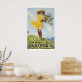 Australië Schilderen Australische Kunst Percy Trom Poster (Keuken)
