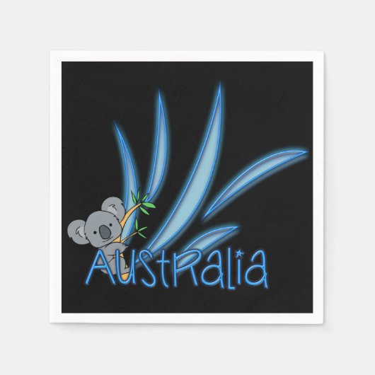 Australië Servet (Voorkant)