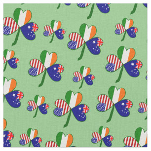 Australië Shamrock Stof