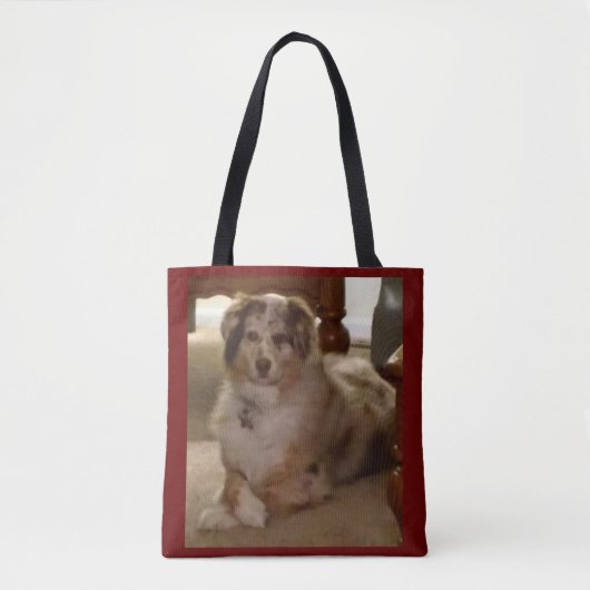 AUSTRALIË SHEPHERD Dog Pet Breed Schouder Tote Bag (Voorkant)