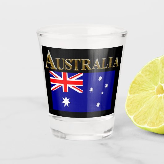 AUSTRALIË SHOT GLAS (Voorkant)