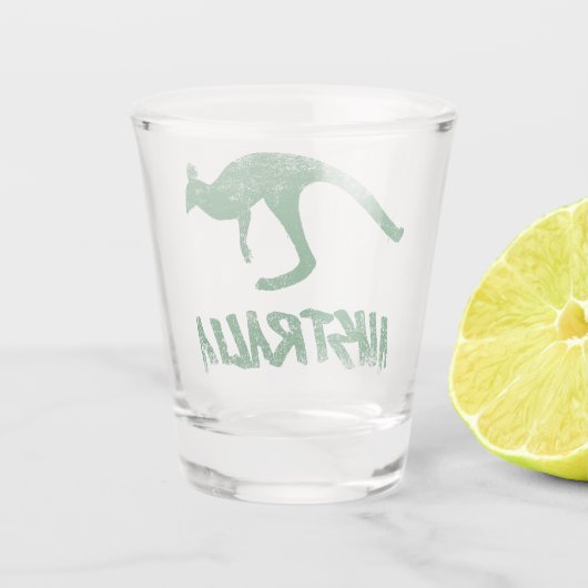 Australië Shot Glas (Achterkant)