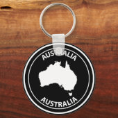 Australië Sleutelhanger (Achterkant)