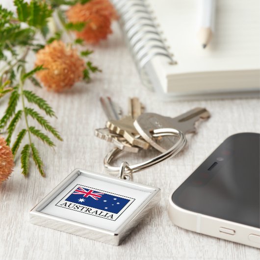 Australië Sleutelhanger (Zijkant)