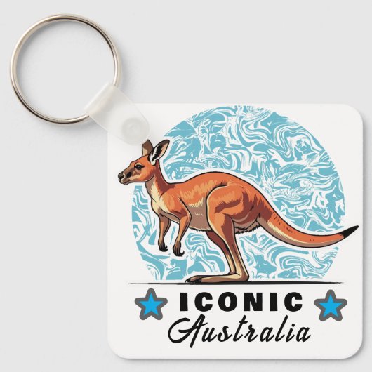 Australië Sleutelhanger (Voorkant)