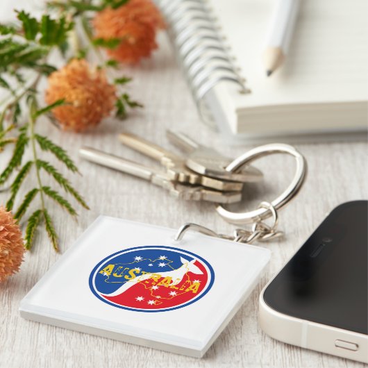 AUSTRALIË SLEUTELHANGER (Voorkant Rechts)