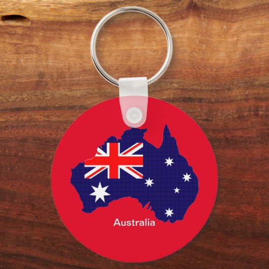 Australië sleutelhanger (Achterkant)