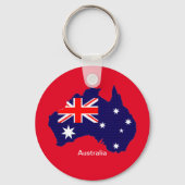 Australië sleutelhanger (Achterkant)
