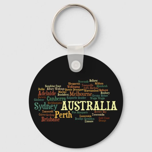 AUSTRALIË Sleutelhanger (Voorkant)