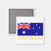 Australië "SOCCEROOS" Magneet (Voorkant / Achterkant)