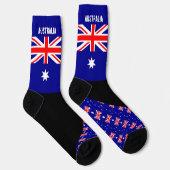 Australië Sokken, Australische vlag kleuren / spor Sokken (Rechts)