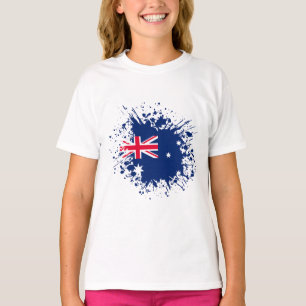 Australië Souvenir Landmark, Australië Vlag Reizen T-shirt