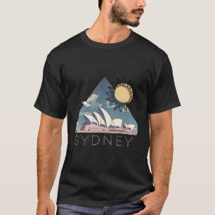 Australië Souvenir- Sydney Opera House Harbour -GI T-shirt