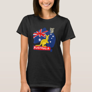 Australië souvenir voor mannen vrouwen 2 t-shirt