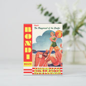 Australië-Speelplaats van de Stille Oceaan, Bondi Briefkaart (Staand voorkant)