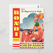 Australië-Speelplaats van de Stille Oceaan, Bondi Briefkaart (Voorkant / Achterkant)