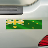Australië Sportvlag Nieuwe Bumpersticker (Op auto)