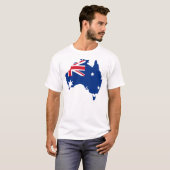 Australië State Flag Shirt Pride T-Shirt (Voorkant volledig)