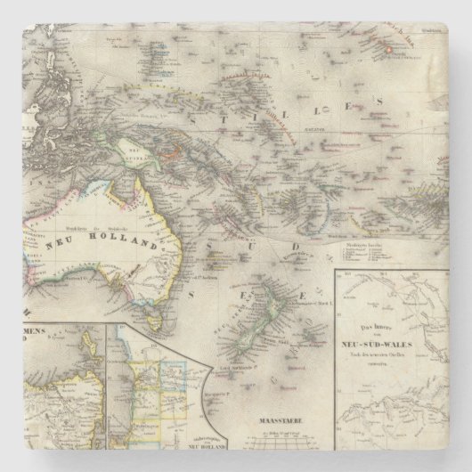 Australië Stenen Onderzetter (Voorkant)